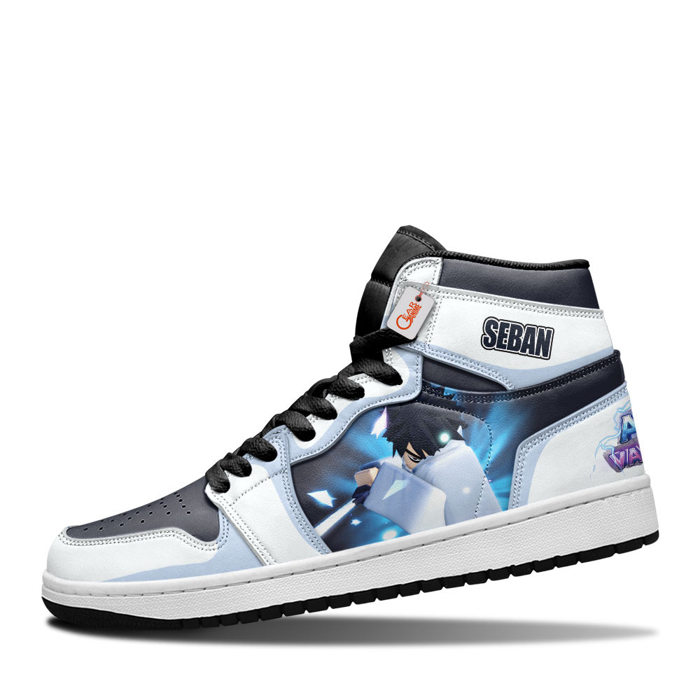 Seban Custom Gaming High-Top Leather Sneakers Vanguards Custom Drop