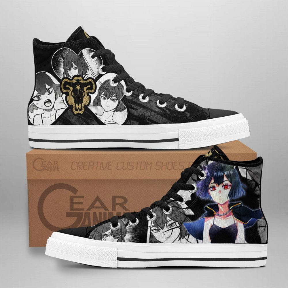 Secre Swallowtail Custom Anime High-Top Canvas Shoes TT0410