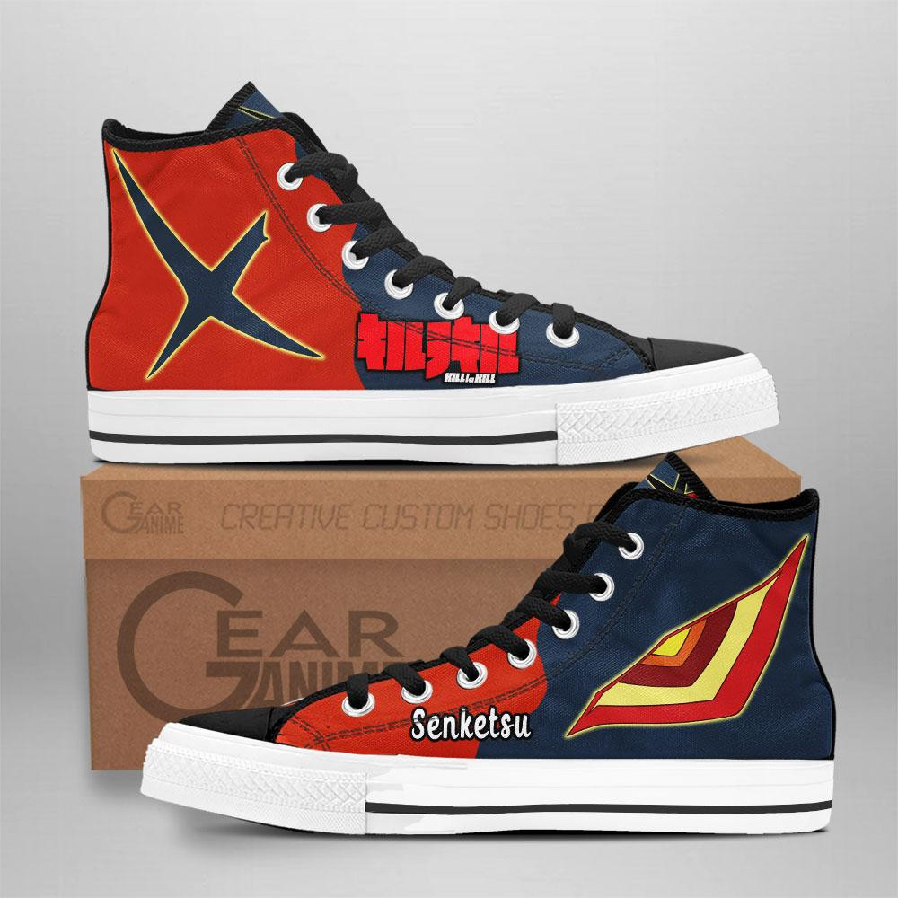 Senketsu Custom Anime High-Top Canvas Shoes NTT091
