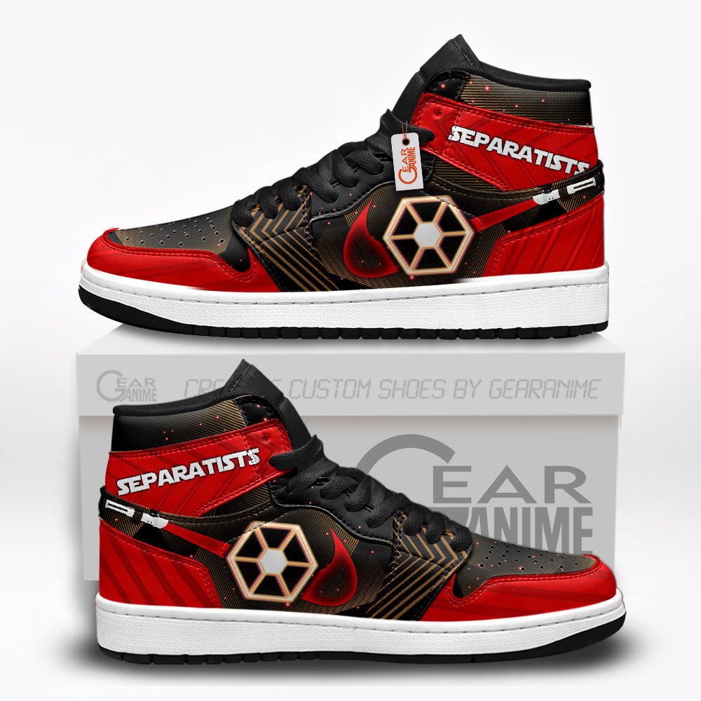 Separatist Alliance Custom Movie High-Top Leather Sneakers