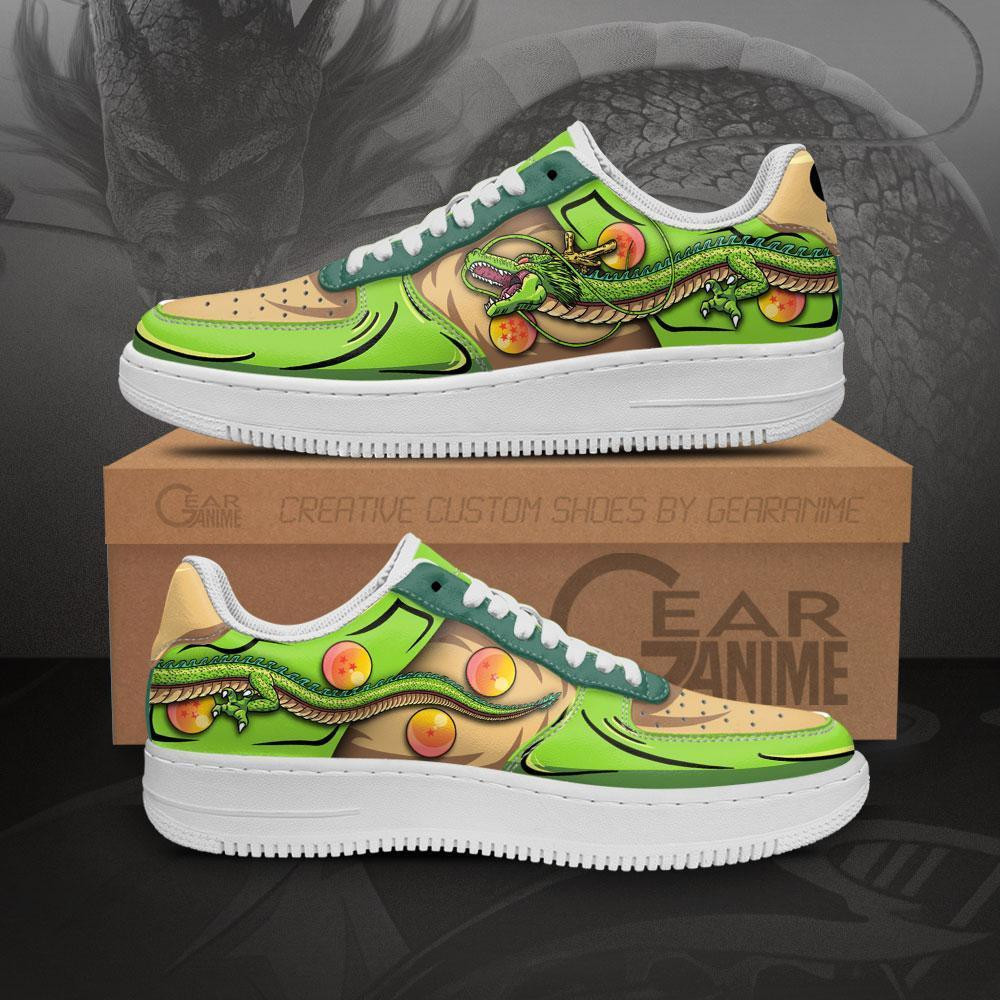 Shenron Custom Anime Low-Top Leather Sneakers
