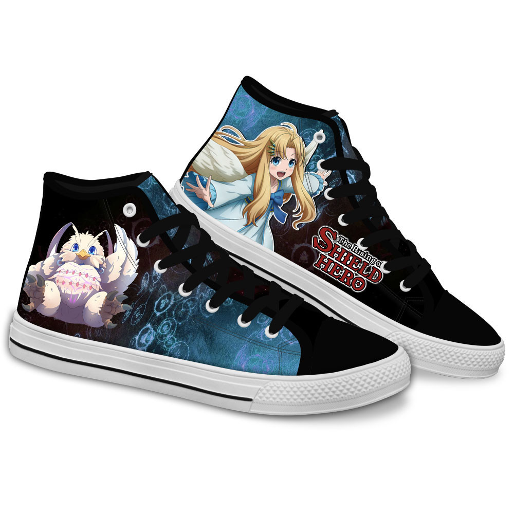 Shield Hero Filo Custom Anime High-Top Canvas Shoes