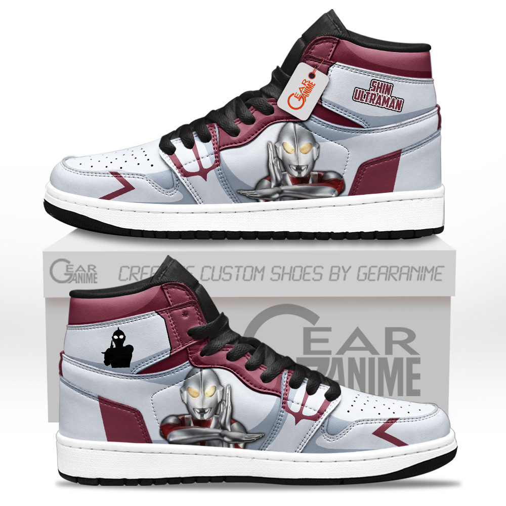 Shin Ultraman Custom Movie High-Top Leather Sneakers