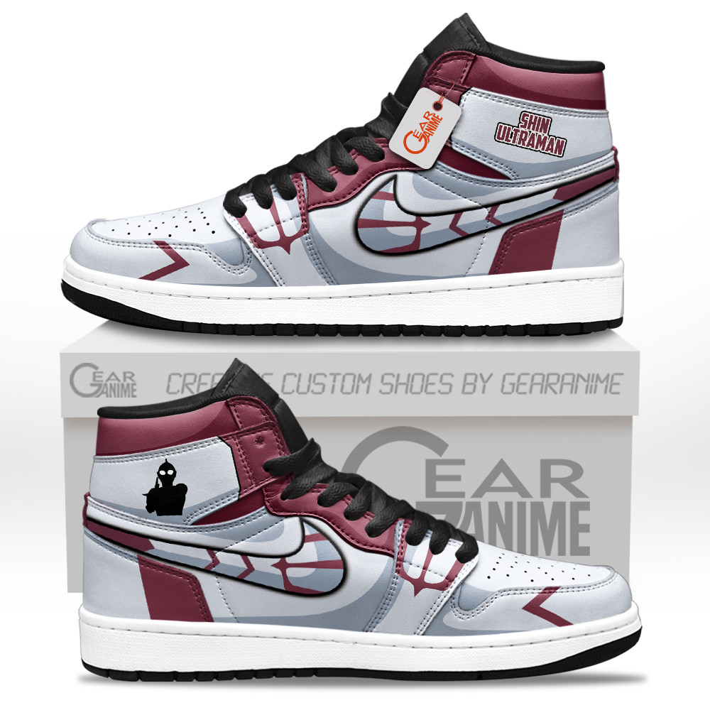 Shin Ultraman Custom Movie High-Top Leather Sneakers