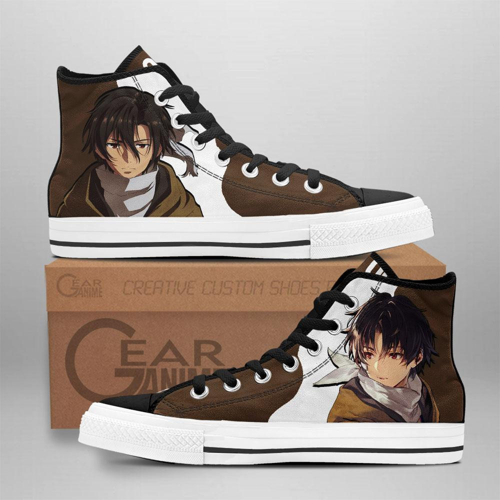Shinei Nouzen Custom Anime High-Top Canvas Shoes NTT131