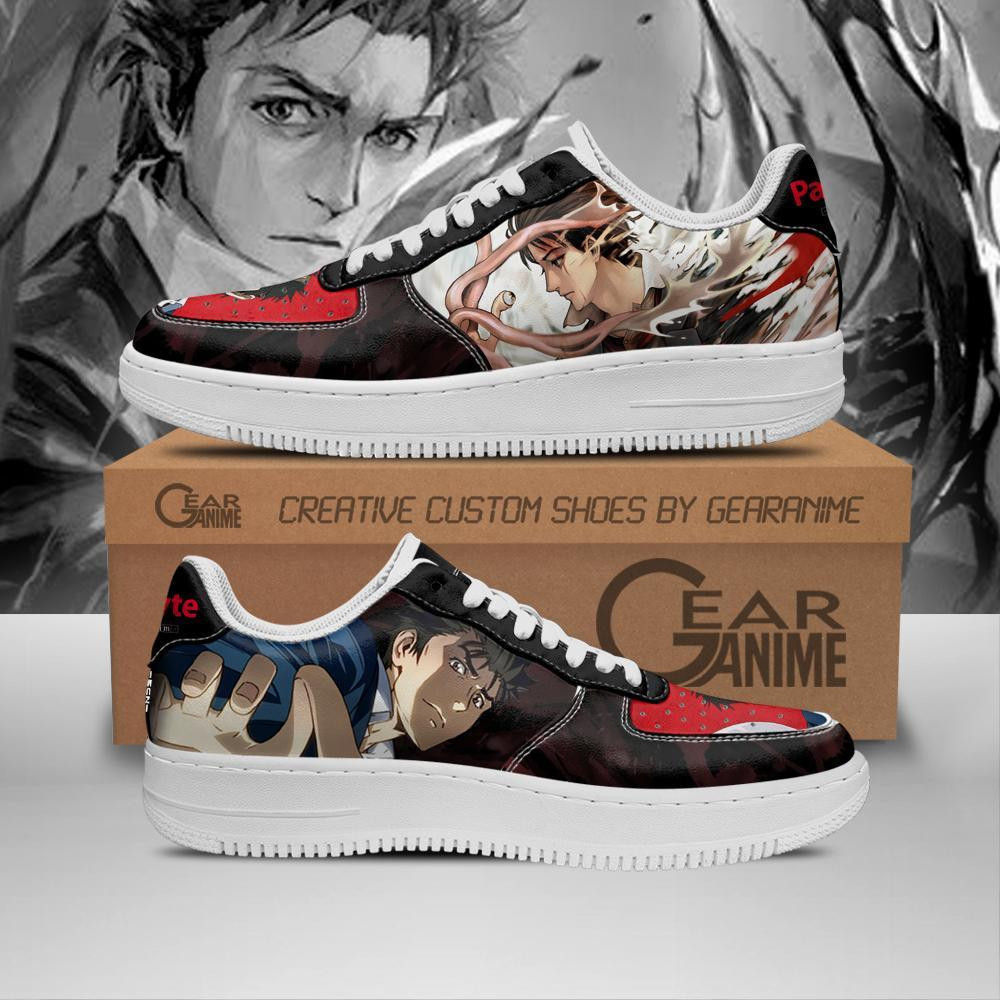Shinichi Izumi Parasyte Custom Anime Low-Top Leather Sneakers