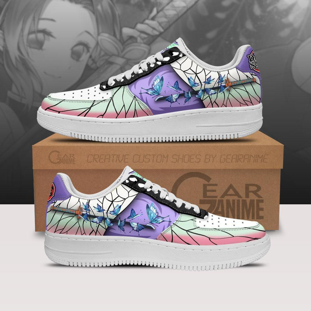 Shinobu Custom Anime Low-Top Leather Sneakers