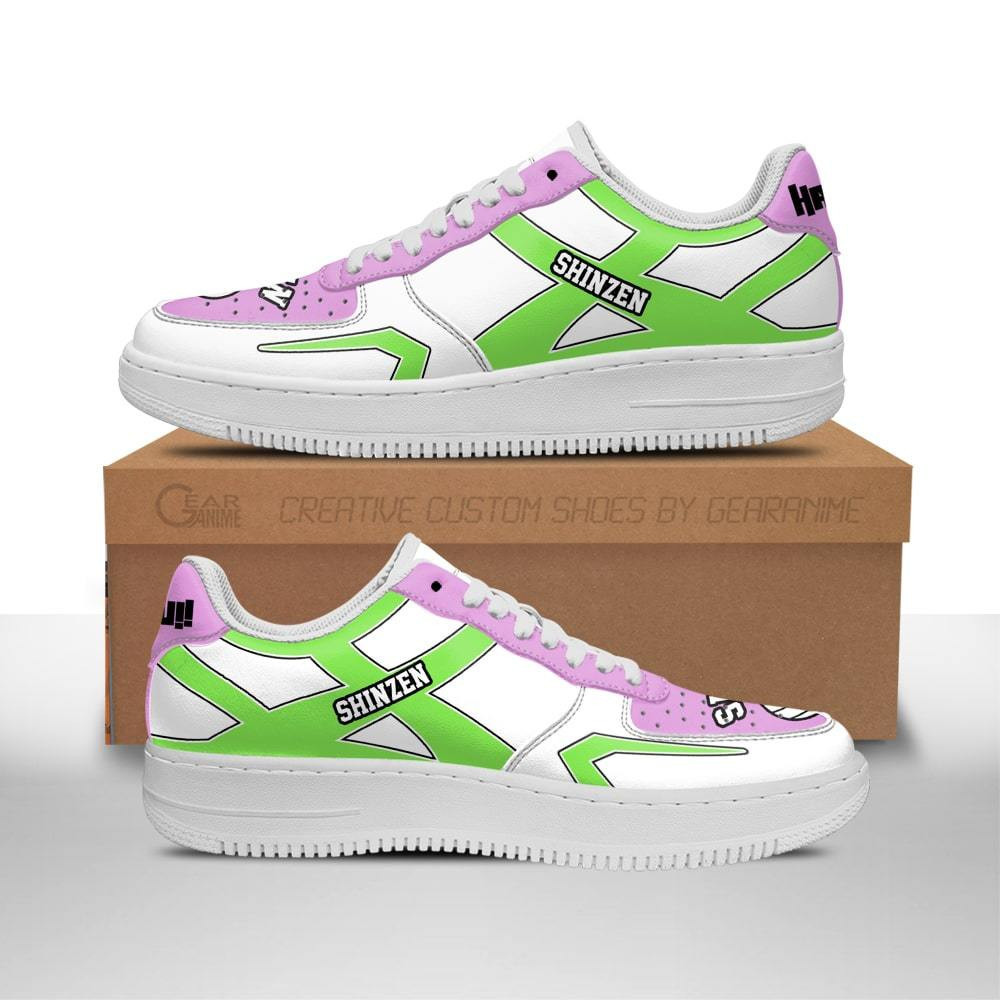 Shinzen High Custom Anime Low-Top Leather Sneakers