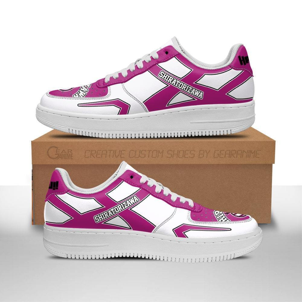 Shiratorizawa Academy Custom Anime Low-Top Leather Sneakers