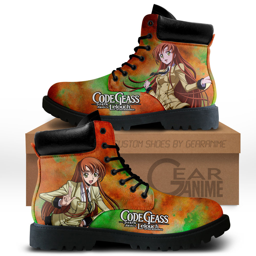 Shirley Fenette Custom Anime Combat Boots NTT141