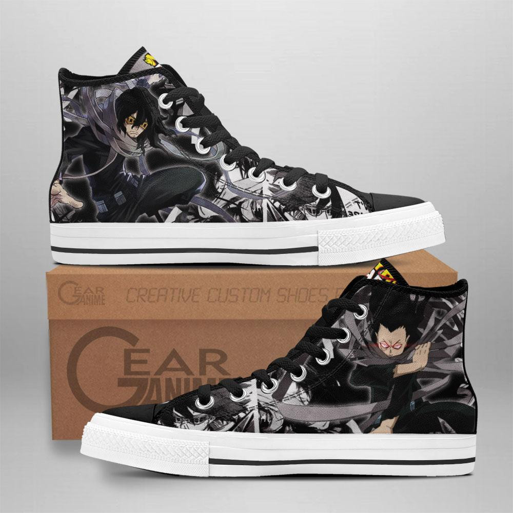 Shouta Aizawa Custom Anime High-Top Canvas Shoes TT2708