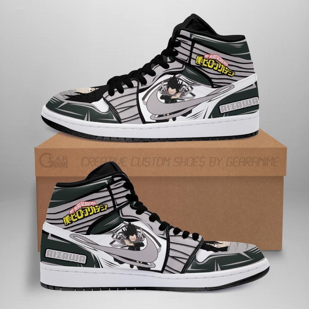 Shouta Aizawa Custom Anime High-Top Leather Sneakers