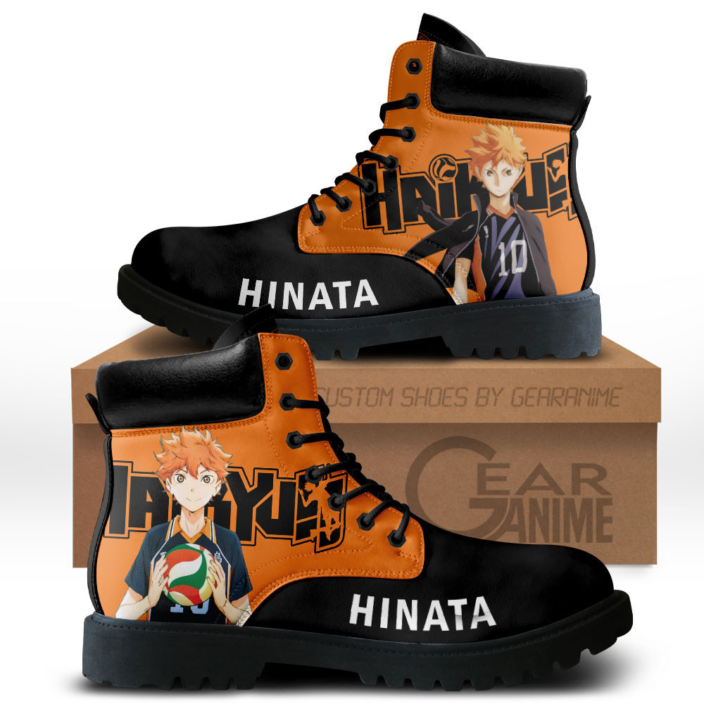 Shoyo Hinata Custom Anime Combat Boots MV3110