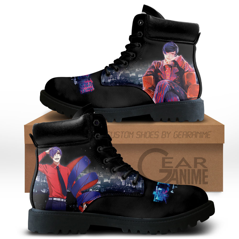 Shuu Tsukiyama Custom Anime Combat Boots MV0711
