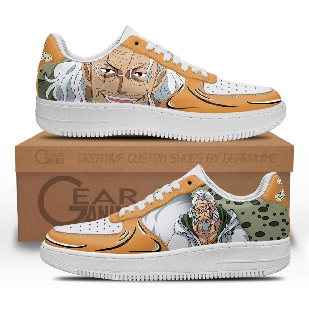 Silvers Rayleigh Custom Anime Low-Top Leather Sneakers