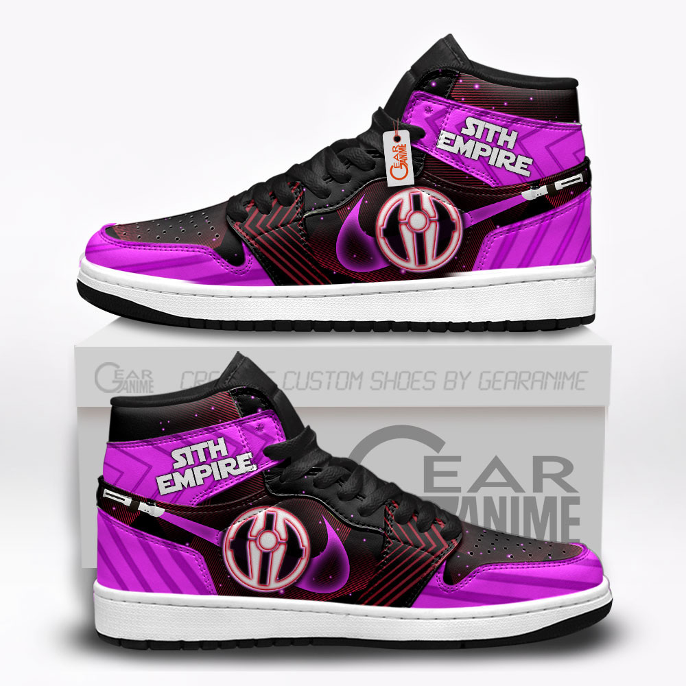 Sith Empire Custom Movie High-Top Leather Sneakers