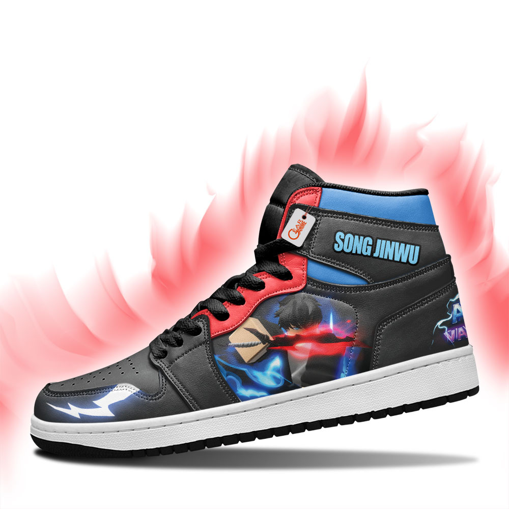 Song Jinwu Custom Gaming High-Top Leather Sneakers Games Collection Personalized