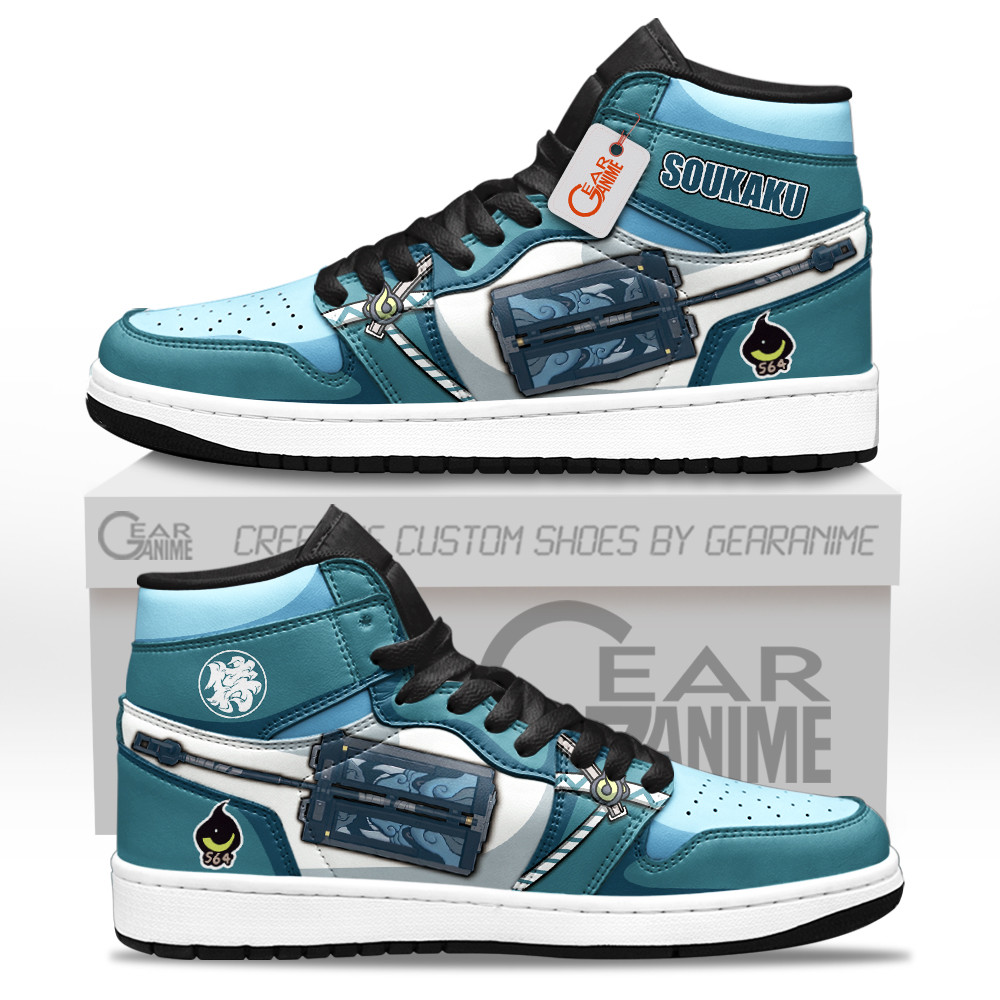 Soukaku Custom Gaming High-Top Leather Sneakers Zenless Zone Zero Shoes