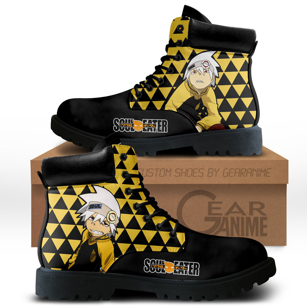 Soul Evans Custom Anime Combat Boots NTT121