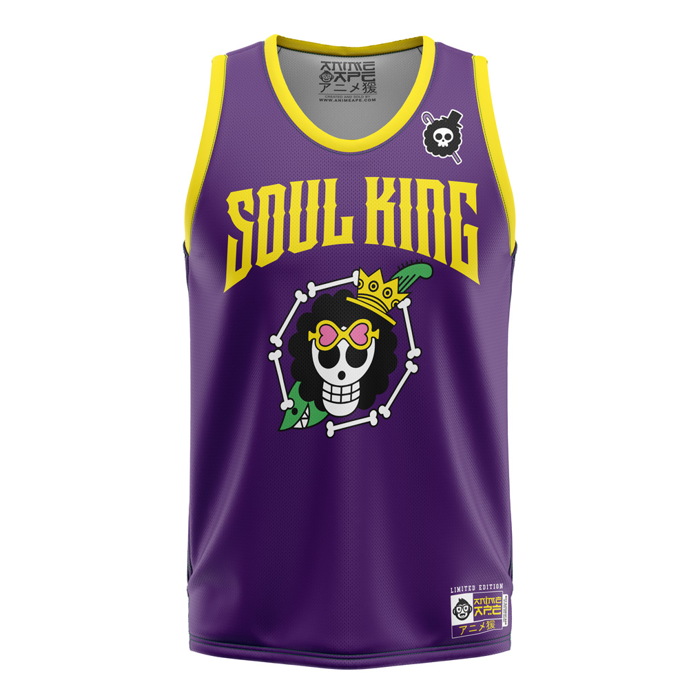 Soul King Brook One Piece Basketball Jersey