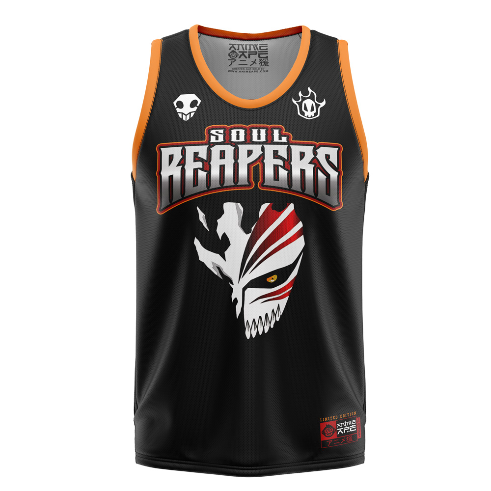 Soul Reaper Ichigo Bleach Basketball Jersey