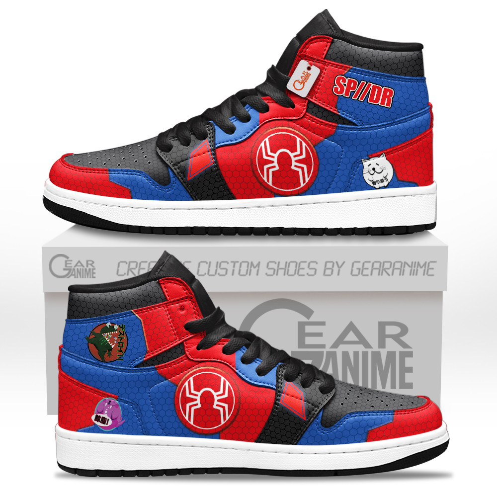 SP Dr Robot Personalized Custom High-Top Leather Sneakers