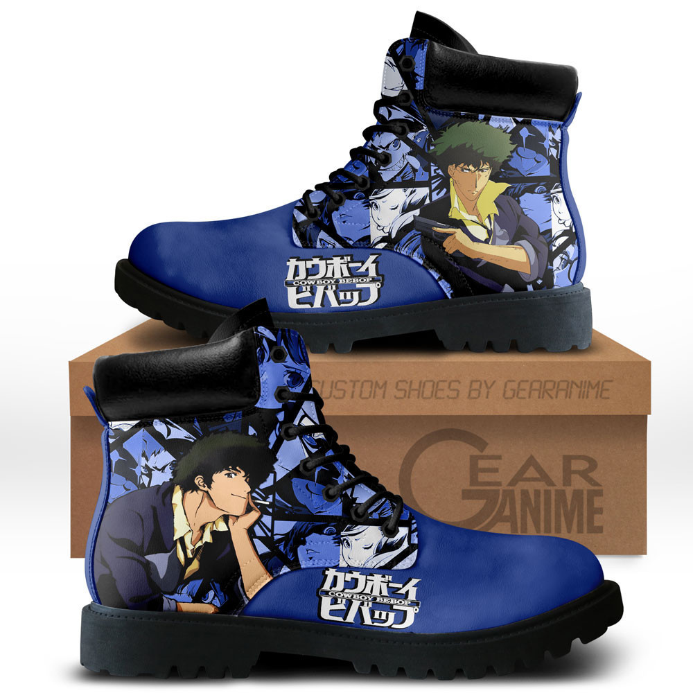 Spike Spiegel Custom Anime Combat Boots NTT281