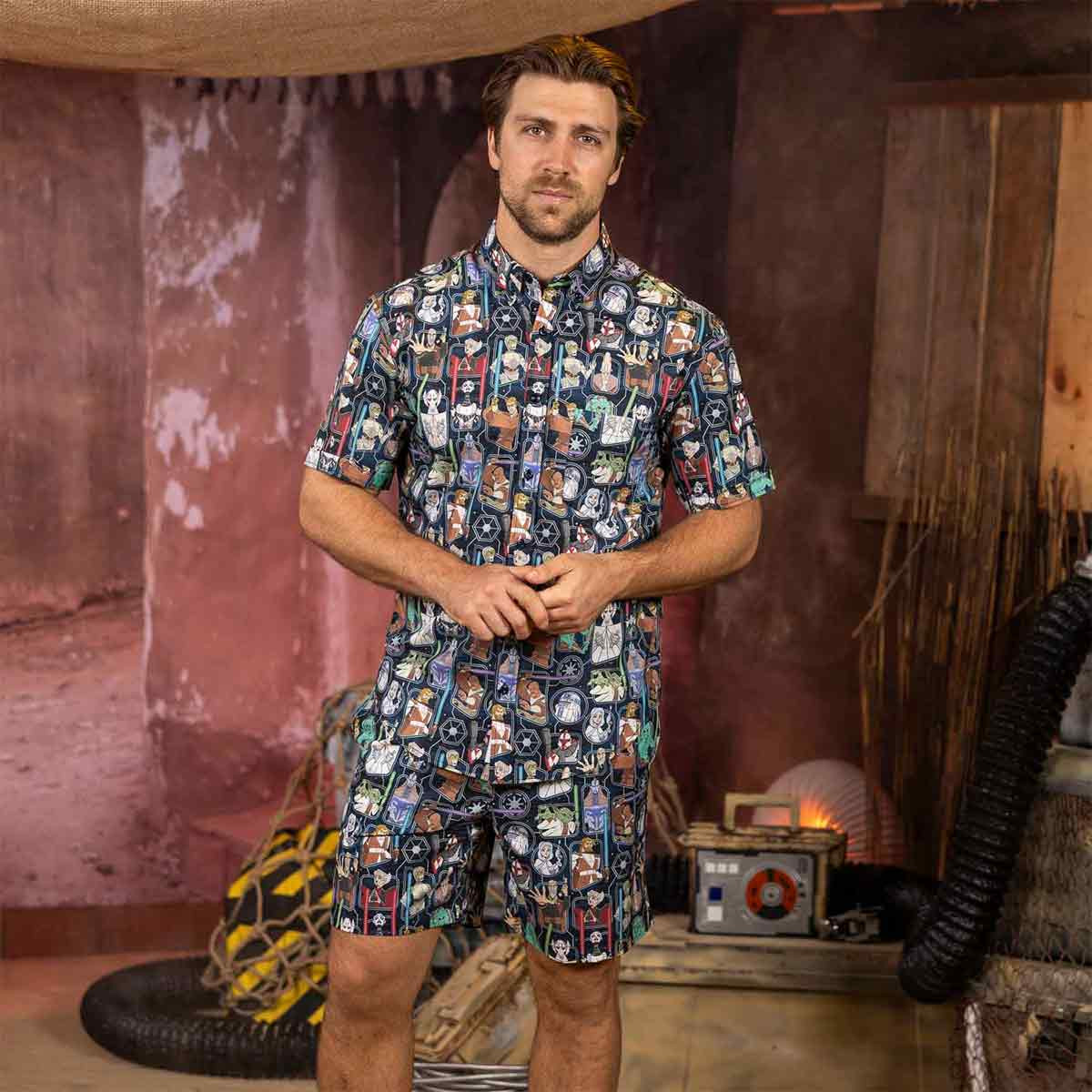 Star Wars Day Merch Clone Wars Crew Hawaiian Shirt Gift Ideas For Fans