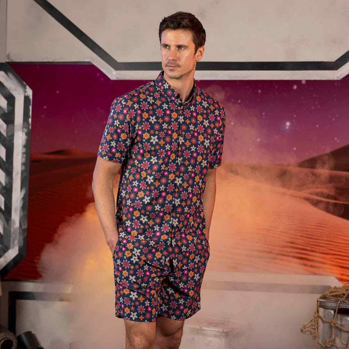 Star Wars Day Merch Galactic Garden Hawaiian Shirt Gift For Star Wars Fans