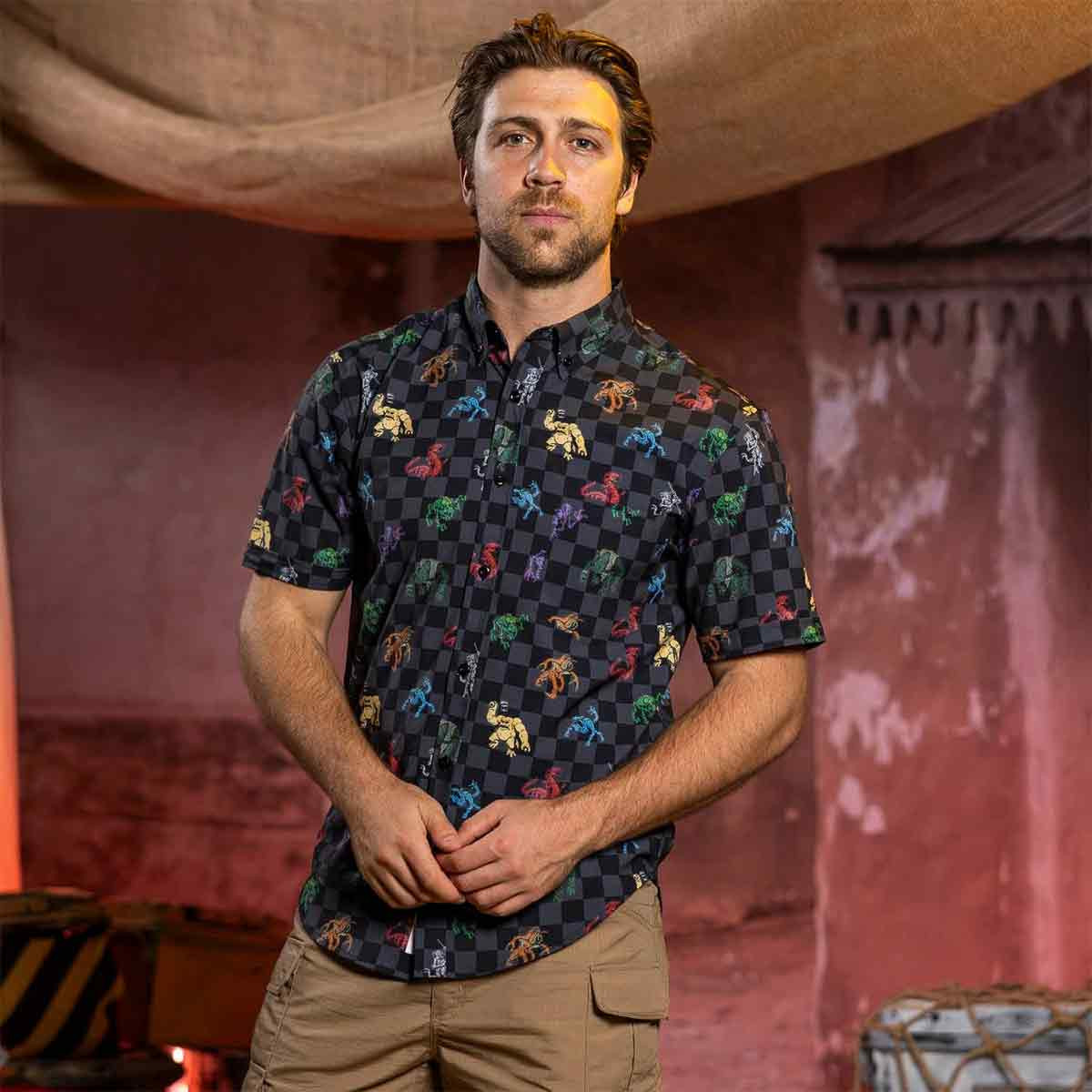 Star Wars Day Merch Holochess Hawaiian Shirt Star Wars Apparel Gift For Geek Boyfriend