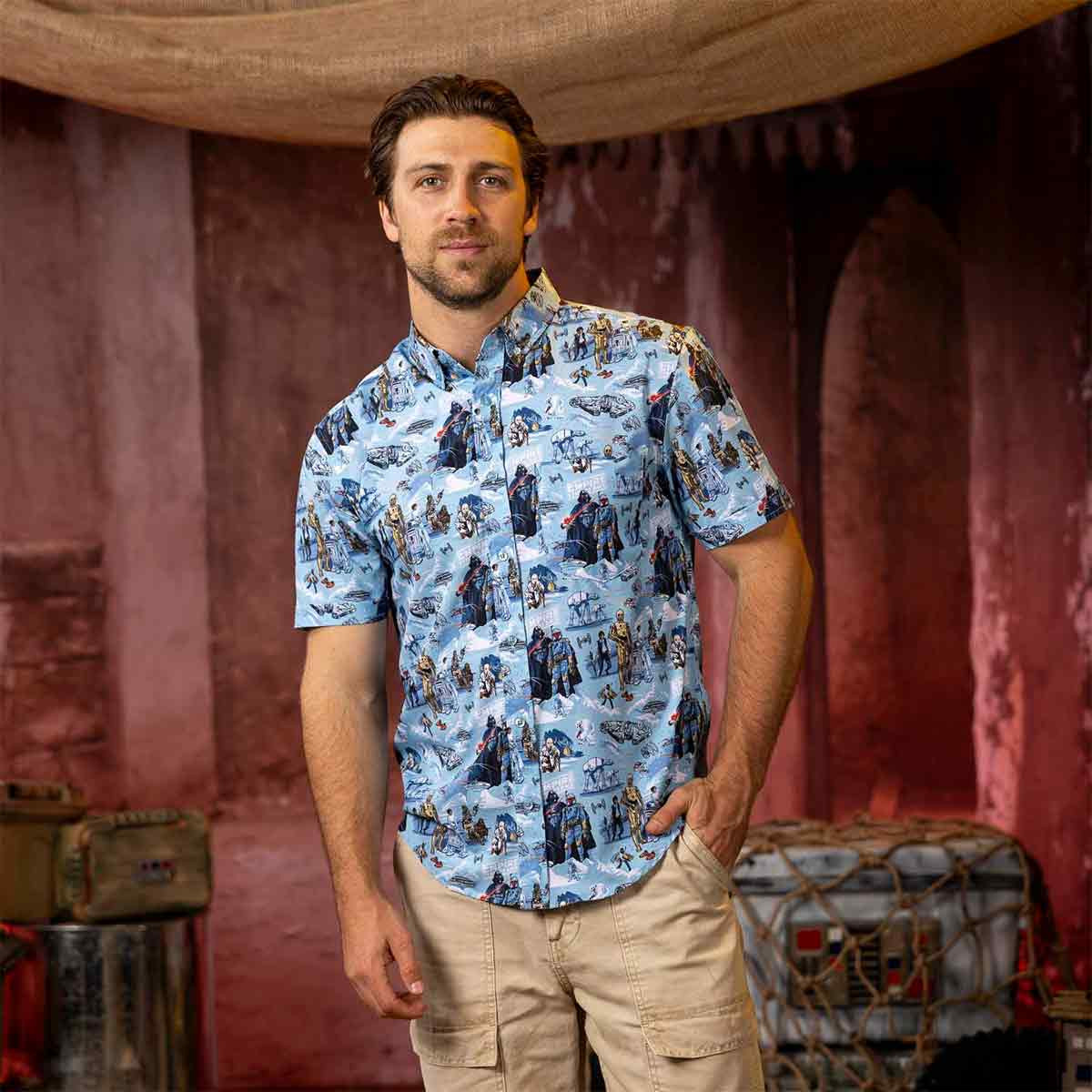 Star Wars Day Merch Sweet Dreams Men's Hawaiian Shirt Gift For Boyfriend