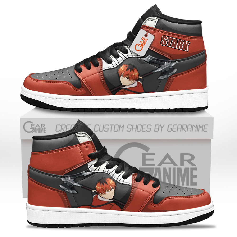 Stark Shoes Custom High-Top Leather Sneakers