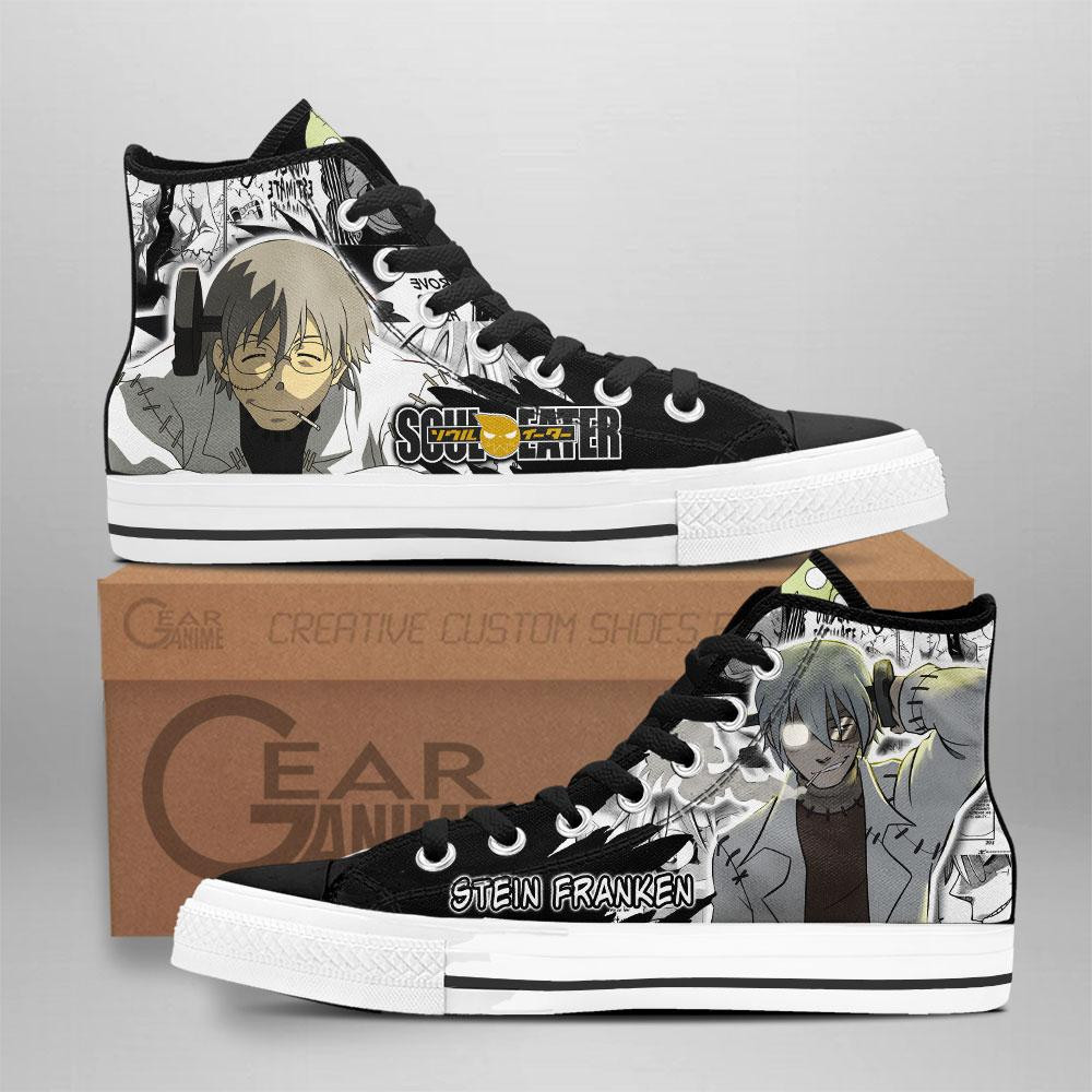 Stein Franken Academy Custom Anime High-Top Canvas Shoes NTT270