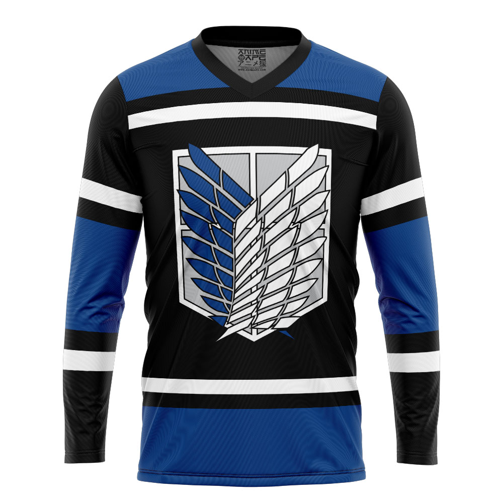 Survey Corps Attack On Titan Hockey Jersey