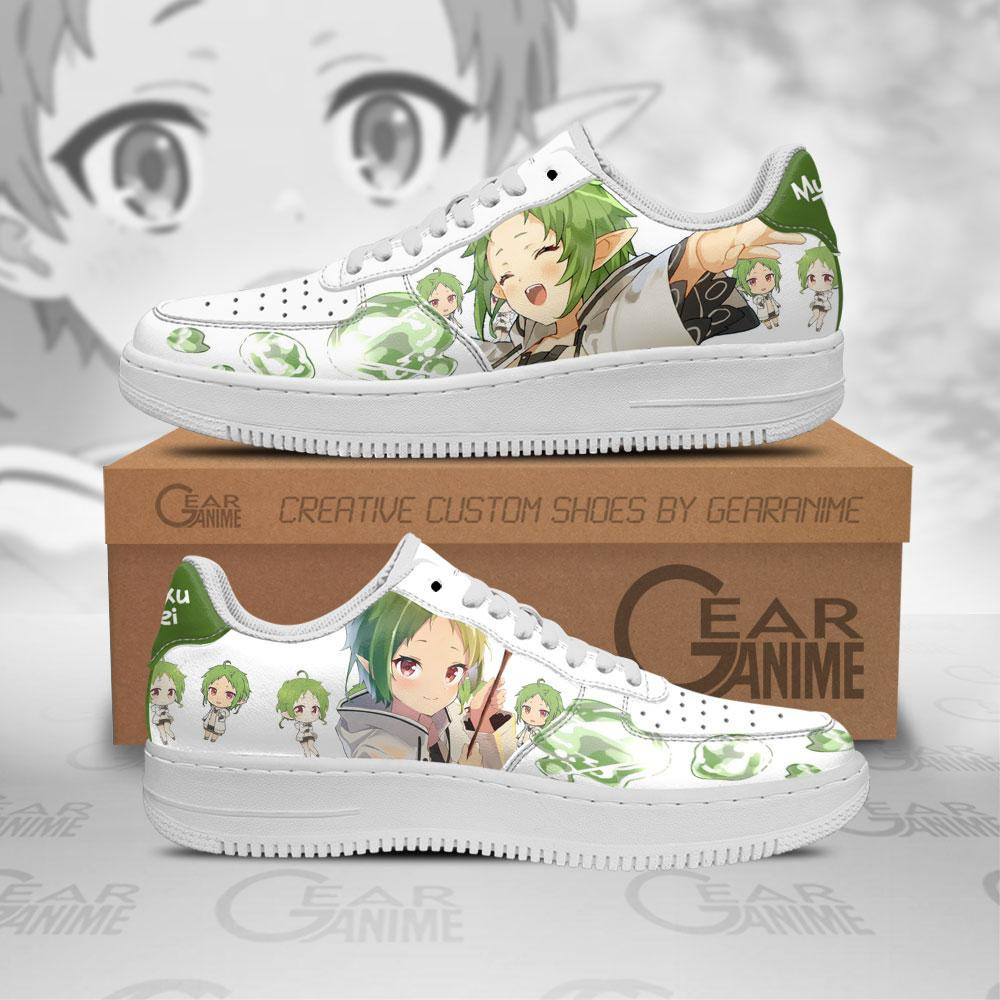 Sylphiette Custom Anime Low-Top Leather Sneakers