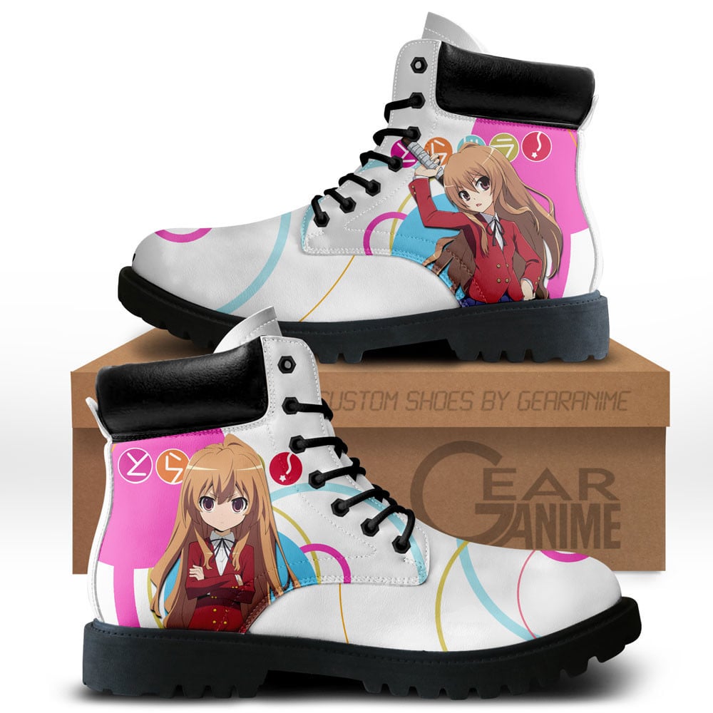 Taiga Aisaka Custom Anime Combat Boots NTT071