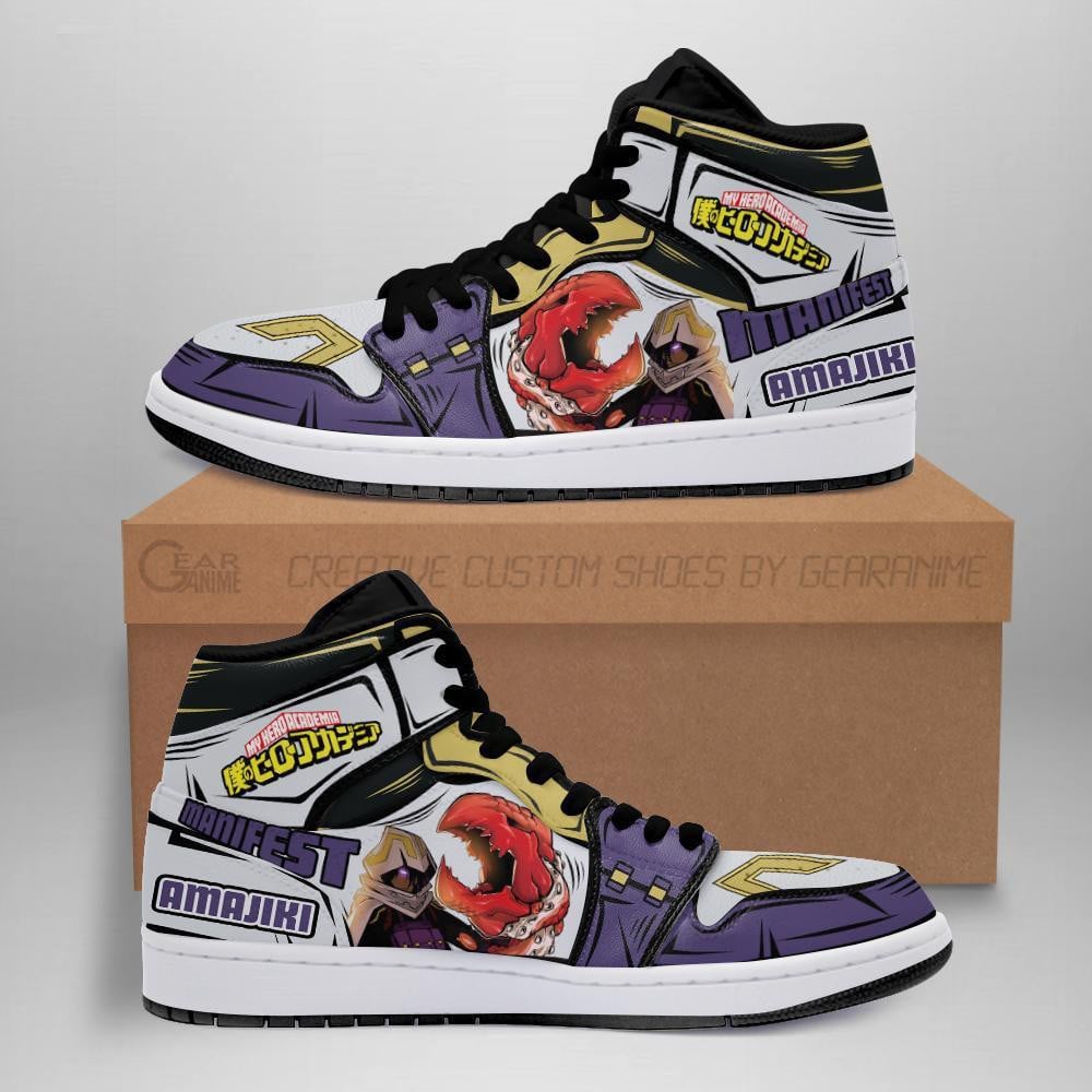Tamaki Amajiki Custom Anime High-Top Leather Sneakers