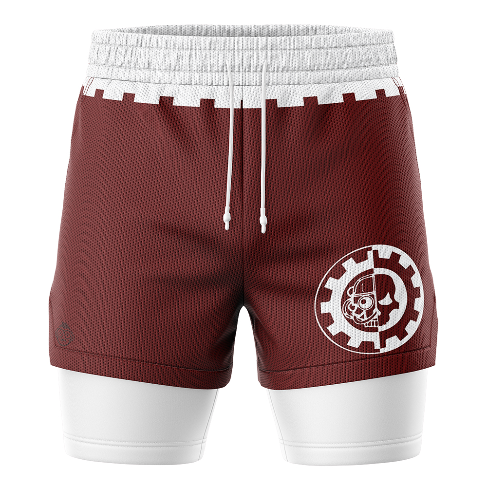 Tech Priest 40k 2-in-1 Performance Shorts