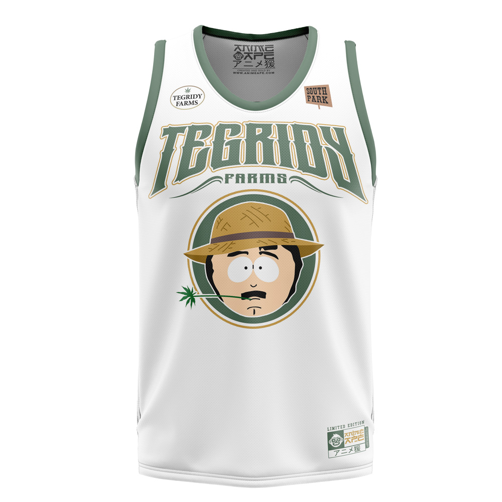 Tegridy Farms Marsh South Park Basketball Jersey
