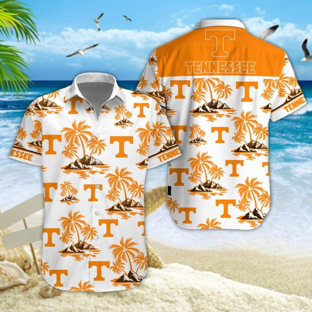 Tennessee Volunteers Football Hawaiian Game Day Apparel Gift For Football Dads