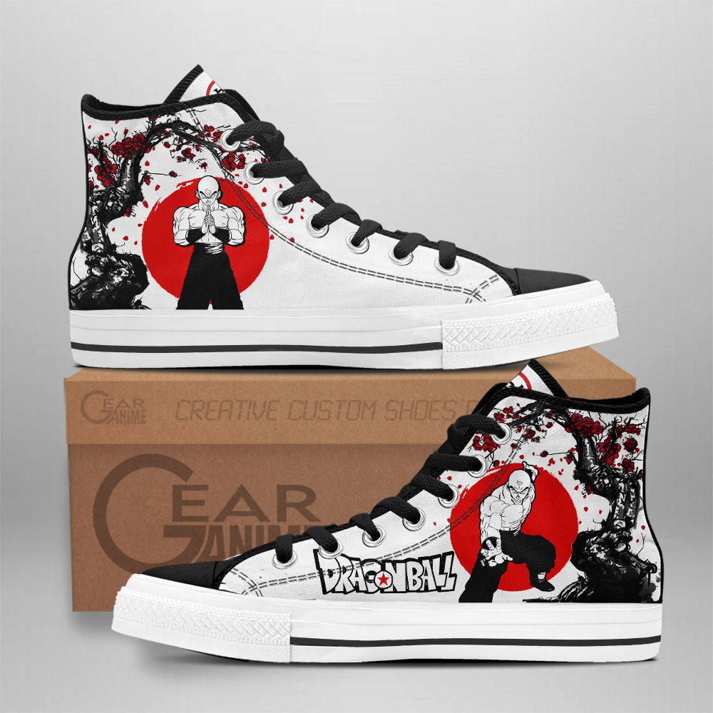 Tenshinhan Custom Anime High-Top Canvas Shoes Japan NTT210