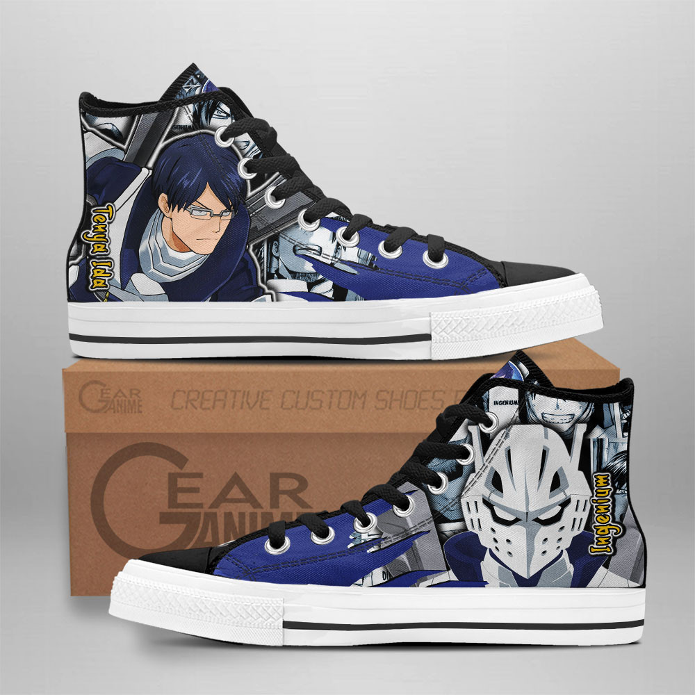 Tenya Ida Custom Anime High-Top Canvas Shoes NTT291