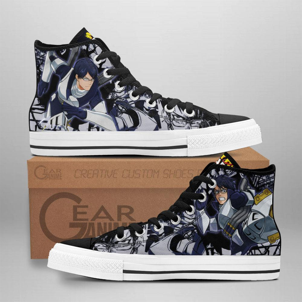 Tenya Iida Custom Anime High-Top Canvas Shoes TT2708