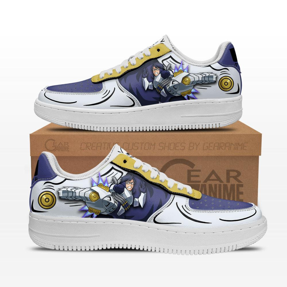 Tenya Iida Custom Anime Low-Top Leather Sneakers