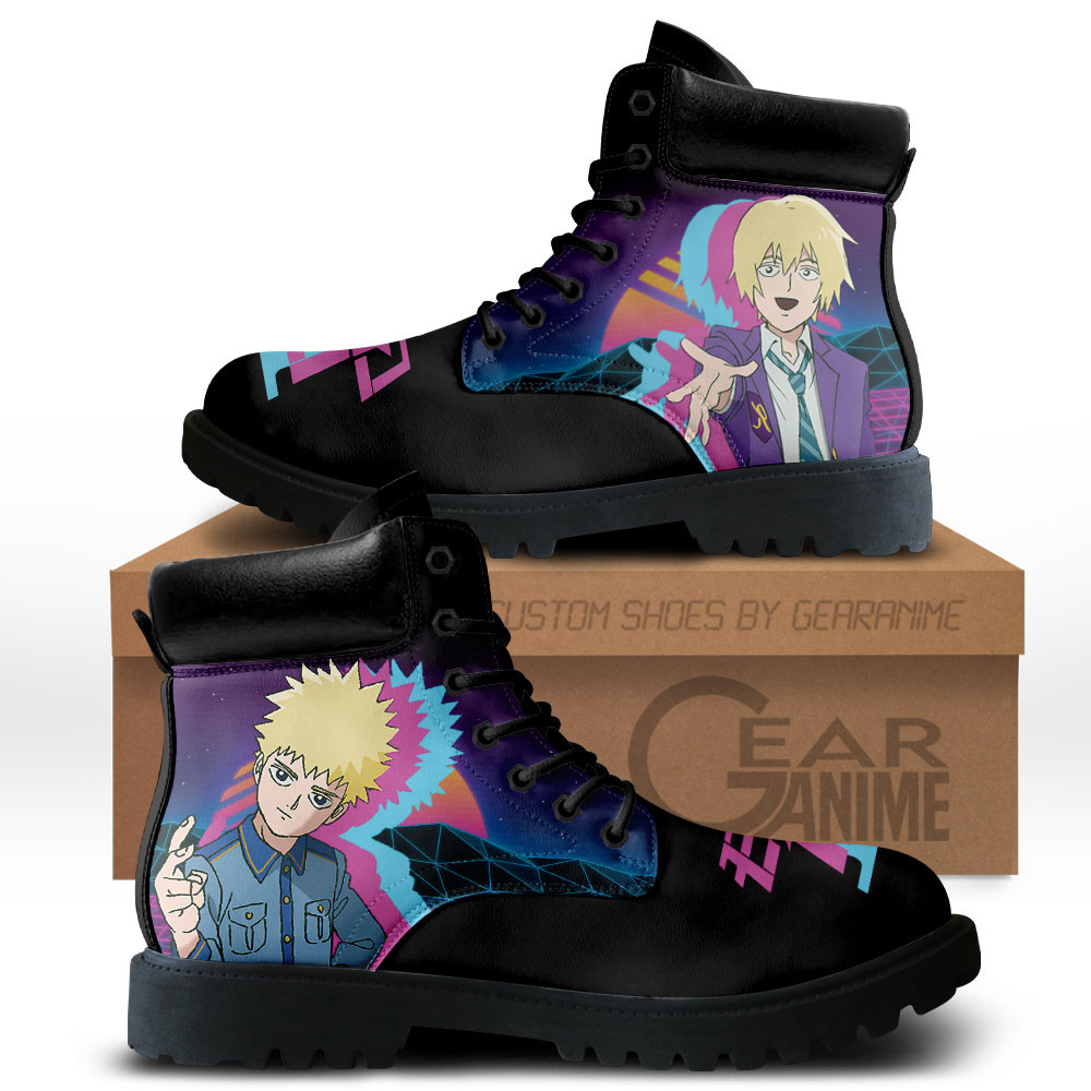 Teruki Hanazawa Custom Anime Combat Boots MV0512