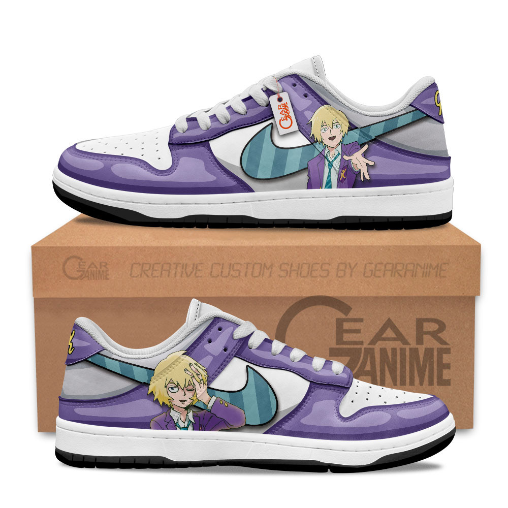 Teruki Hanazawa Custom Anime Low-Top Skate Sneakers