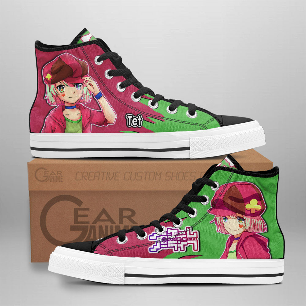 Tet Custom Anime High-Top Canvas Shoes NTT091