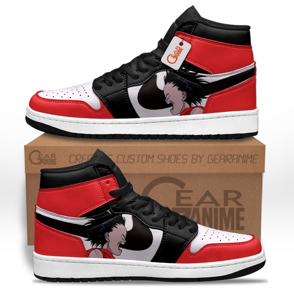 Tetsuo Shima Custom Anime High-Top Leather Sneakers