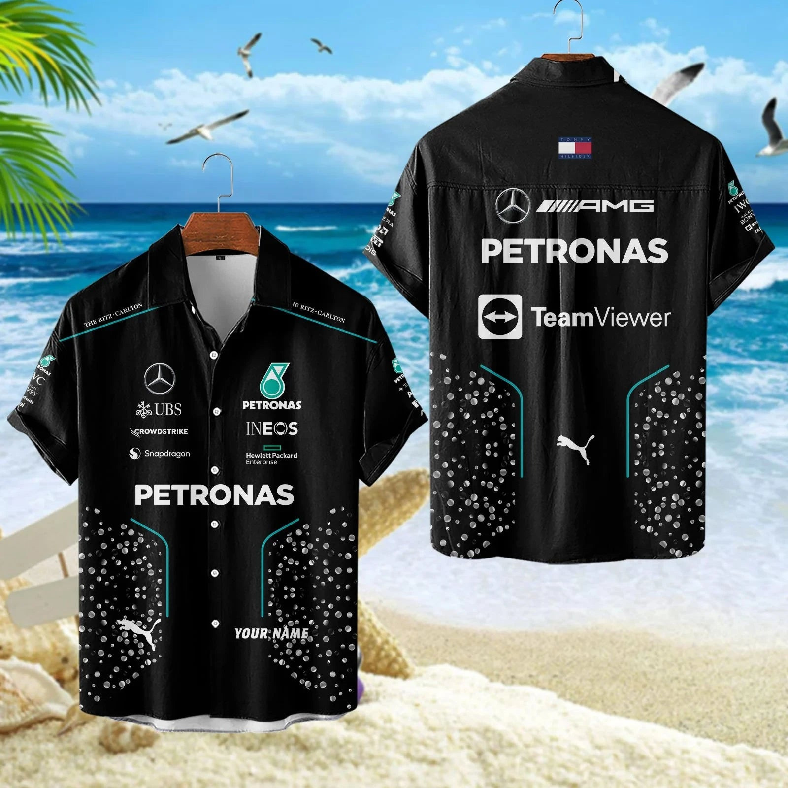 The Best Or No Thing Slogan Hawaiian Shirt Mercedes Mens Apparel Great Father's Day Gifts