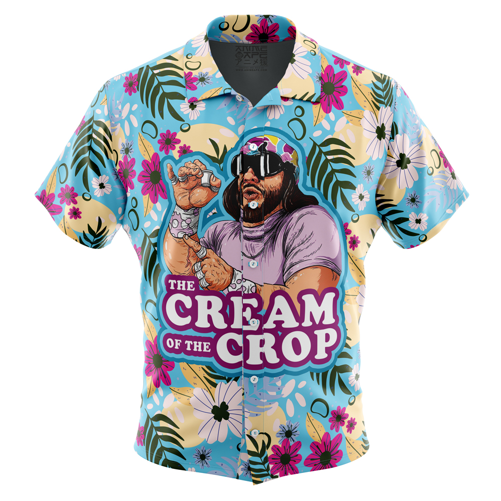 The Cream of the Crop Randy Savage Button Up Hawaiian Shirt